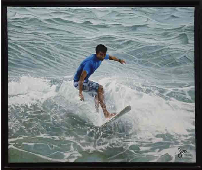 Tableau LE SURFEUR